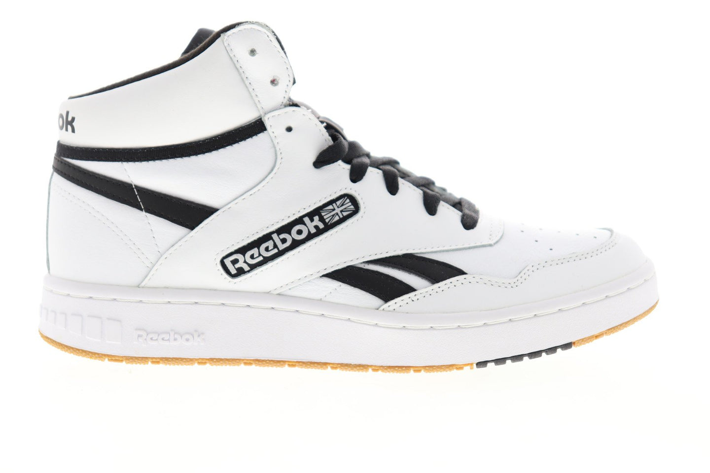 Reebok BB 4600 EH2135 Mens White Leather High Top Basketball Sneakers ...