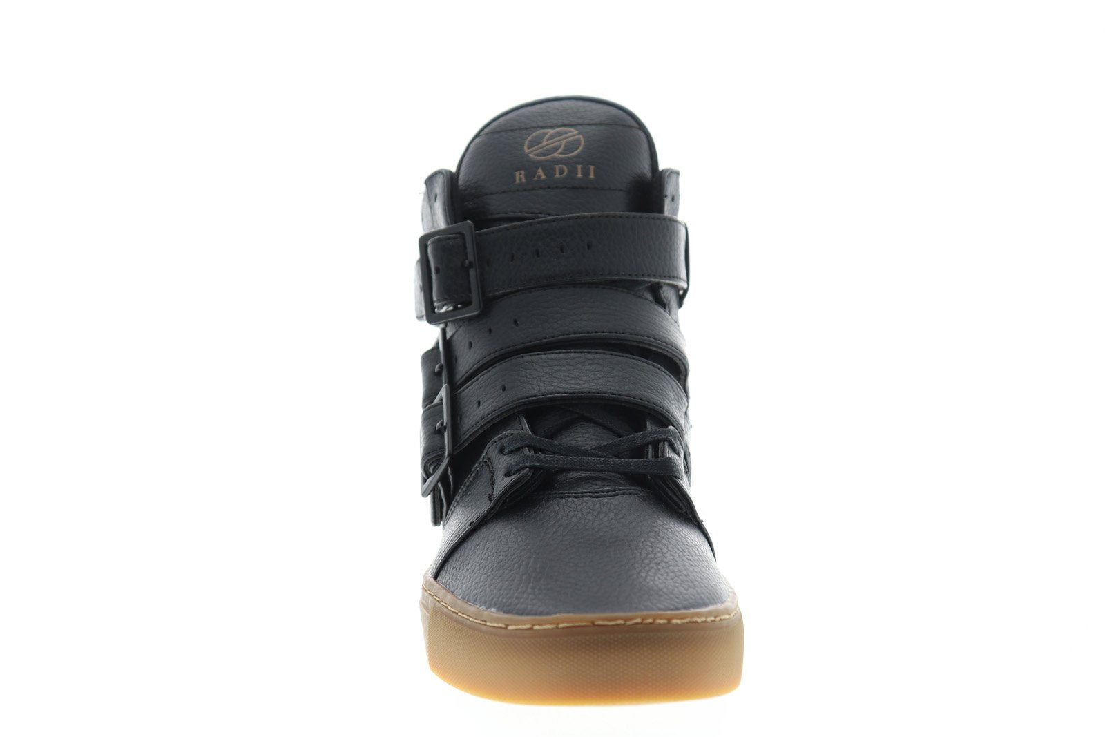 Radii Straight Jacket Vlc FM1037 Mens Black Leather Lifestyle Sneakers -  Ruze Shoes