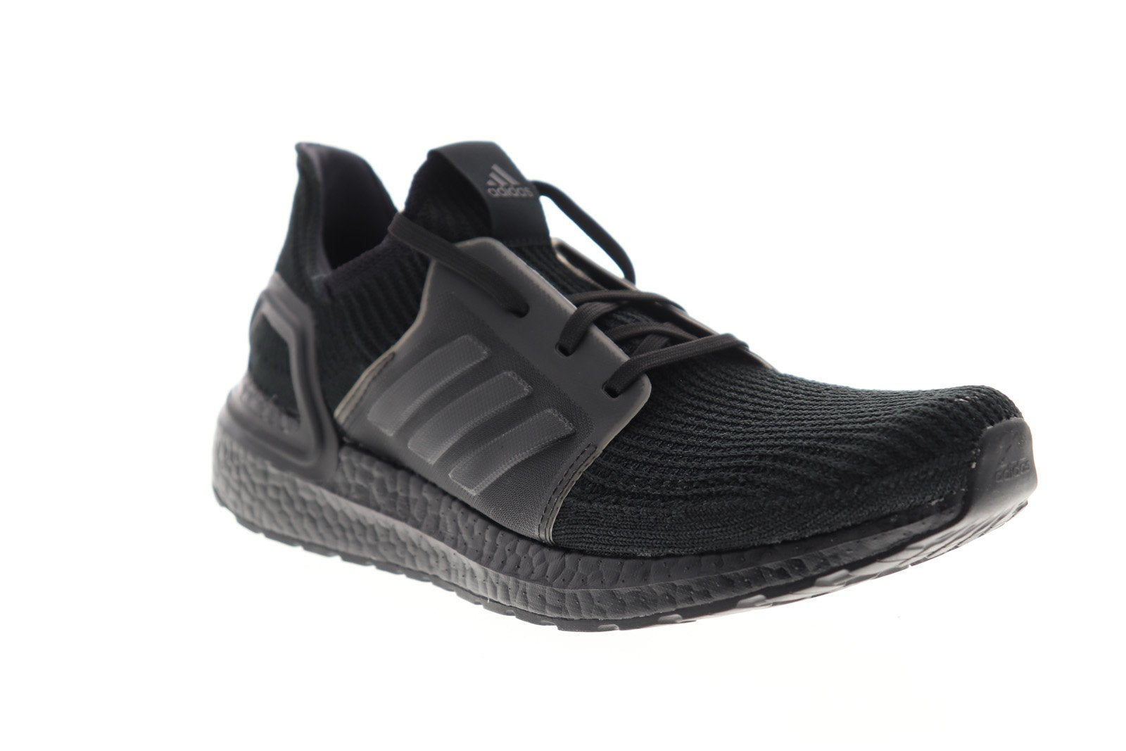 Adidas Ultraboost 19 G27508 Mens Black Canvas Lace Up Athletic Running ...