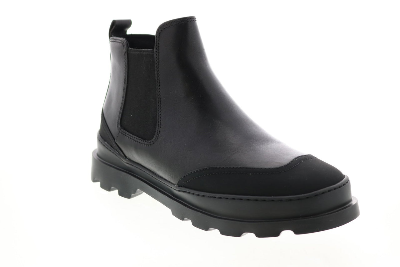 Camper Brutus K300291-001 Mens Black Leather Slip On Chelsea Boots ...