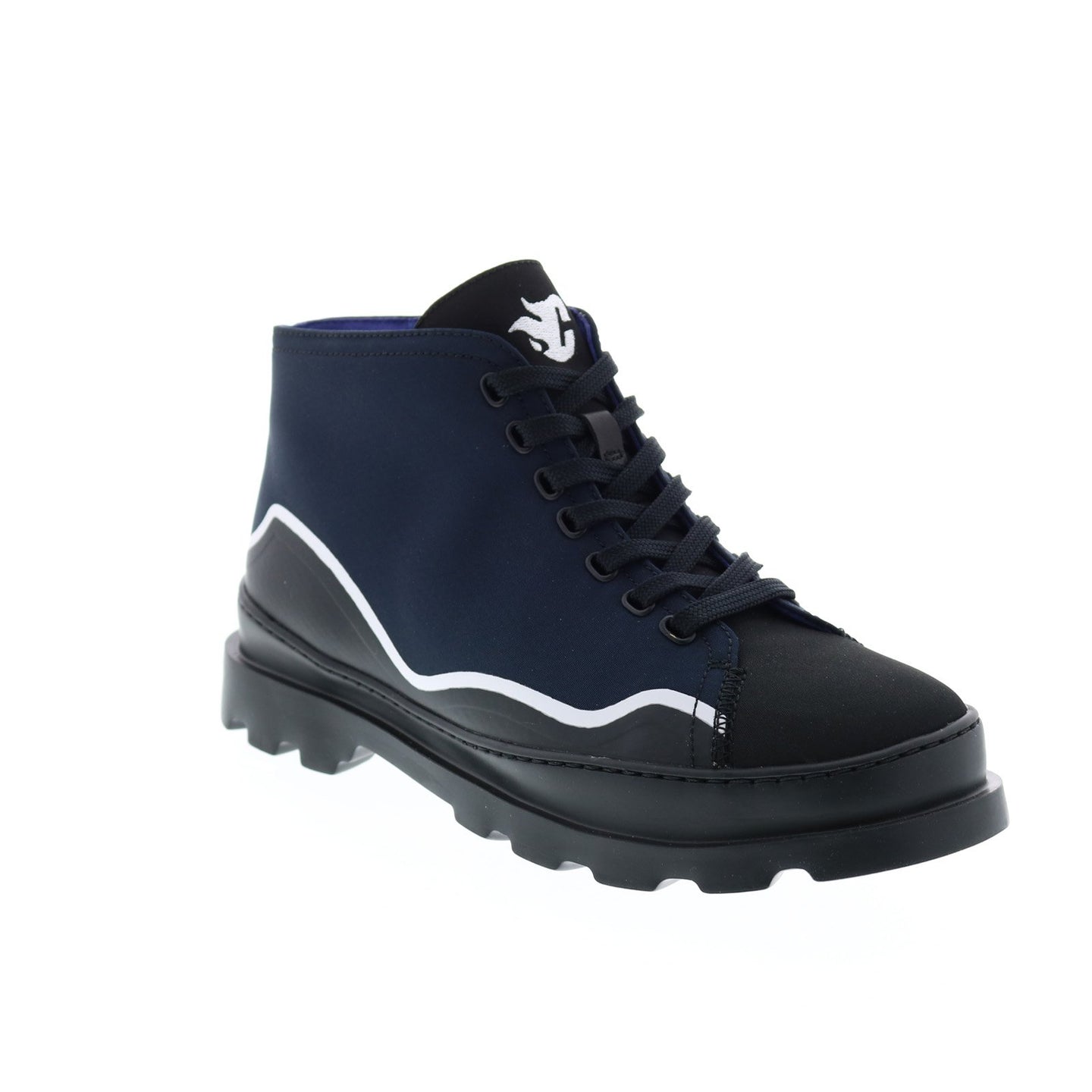 Camper TWS K300299-002 Mens Black Canvas Nylon Lace Up Ankle Boots ...