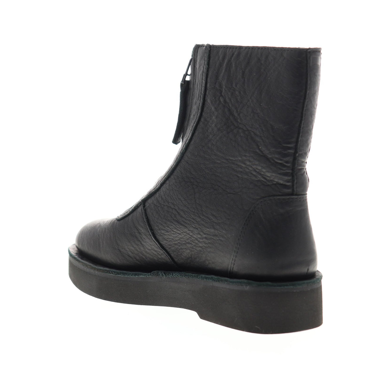 Camper Tyra K400305-001 Womens Black Leather Zipper Casual Dress Boots ...