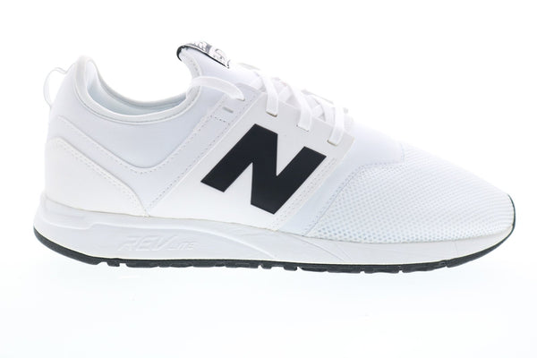 New Balance 247 MRL247WB Mens White Wide 2E Mesh Lifestyle Sneakers Sh Ruze Shoes
