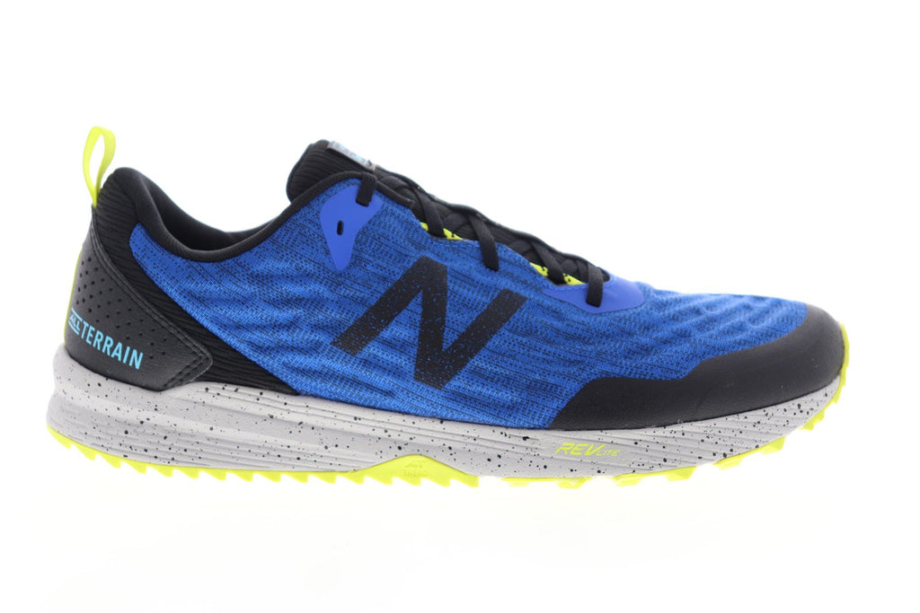 New Balance Nitrel V3 MTNTRLC3 Mens Blue Canvas Athletic Running Shoes ...