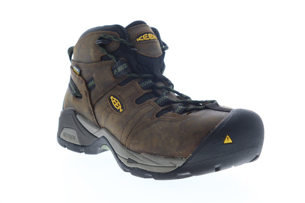 Keen Detroit XT Mid 1020085 Mens Brown Leather Lace Up Leather Work Bo ...