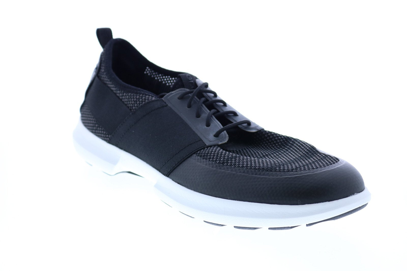 Geox U Traccia B Mens Black Canvas Lace 