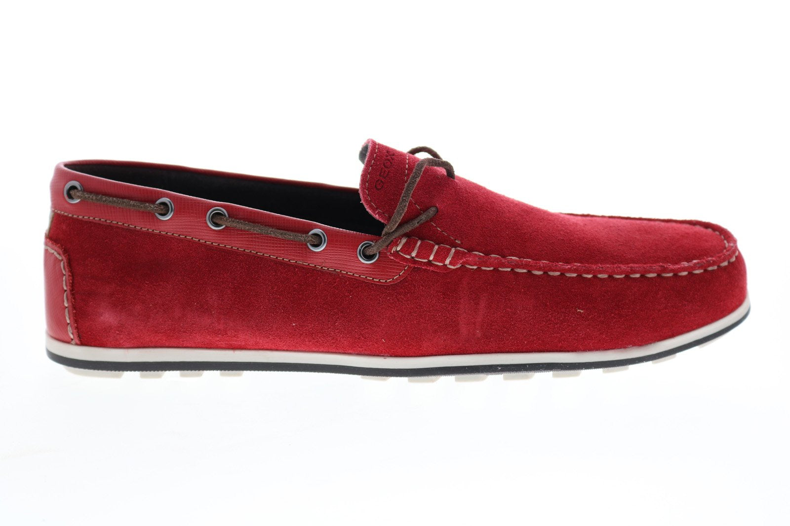 Permanecer Anzai Entender Geox U Mirvin U824LB02247C7000 Mens Red Loafers & Slip Ons Moccasin Shoes  10.5 - Ruze Shoes