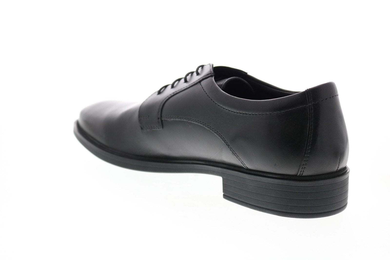 resistencia Víctor boca Geox U Gladwin Mens Black Leather Oxfords & Lace Ups Plain Toe Shoes - Ruze  Shoes