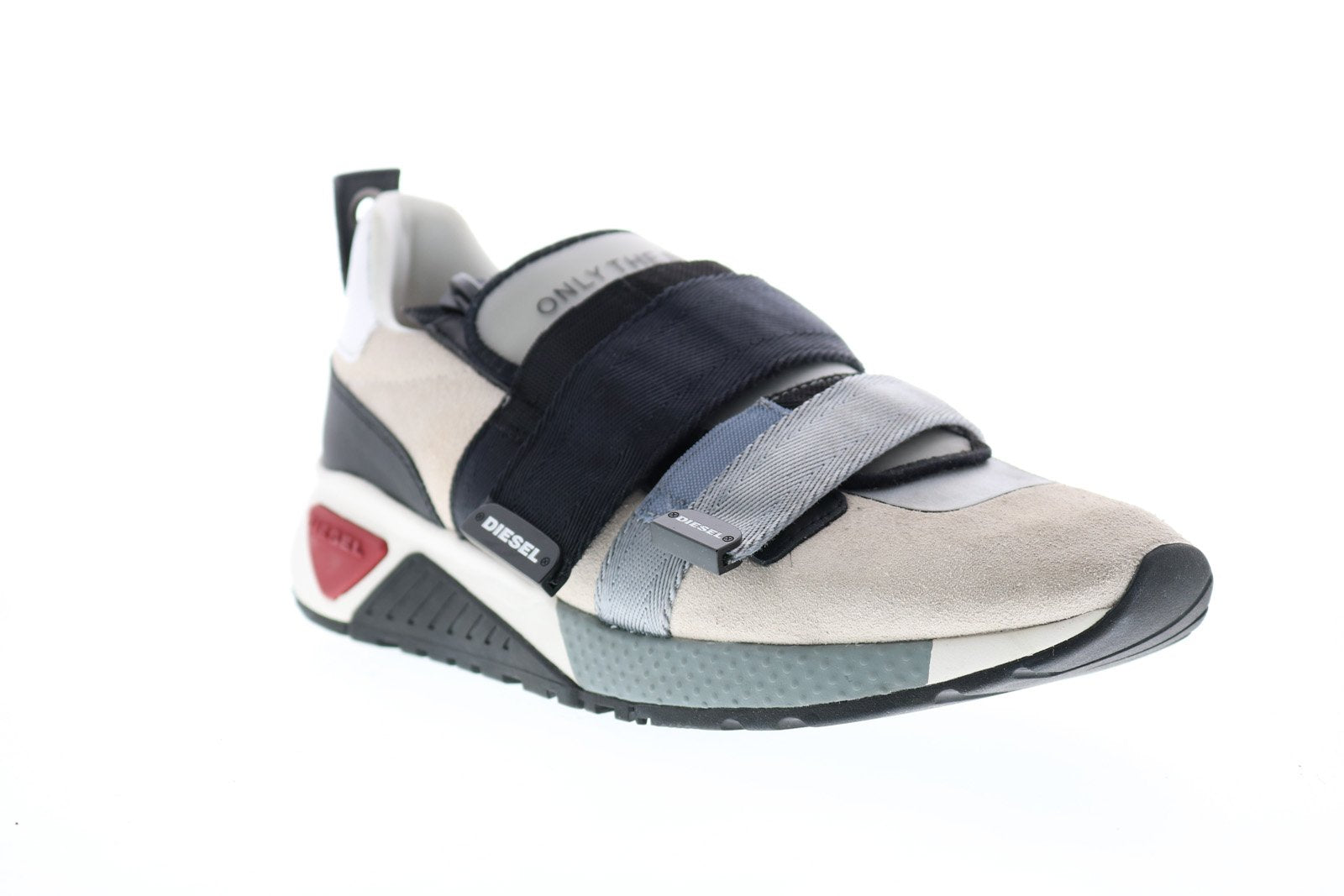 Diesel S-Kb Strap Mens Beige Tan Suede Adjustable Strap Lifestyle Snea -  Ruze Shoes