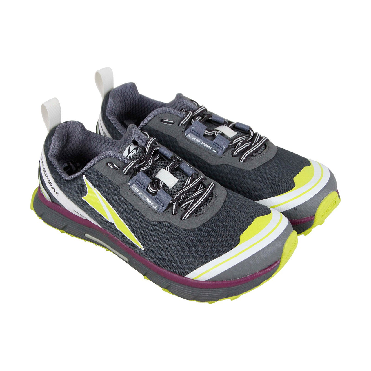 Altra Lone Peak 2.0 A2453-1 Womens Gray Canvas Low Top Athletic Runnin ...