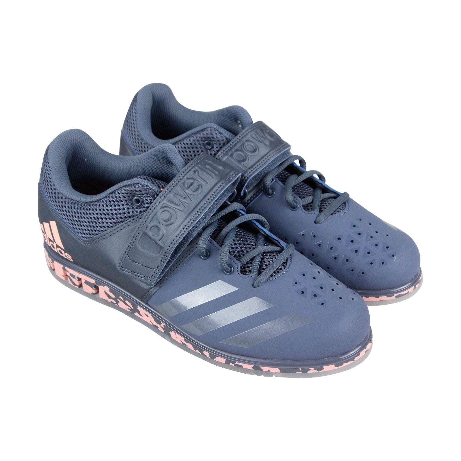 Adidas Powerlift 3.1 AC7471 Mens Blue Lace Up Lifestyle Sneakers Shoes ...
