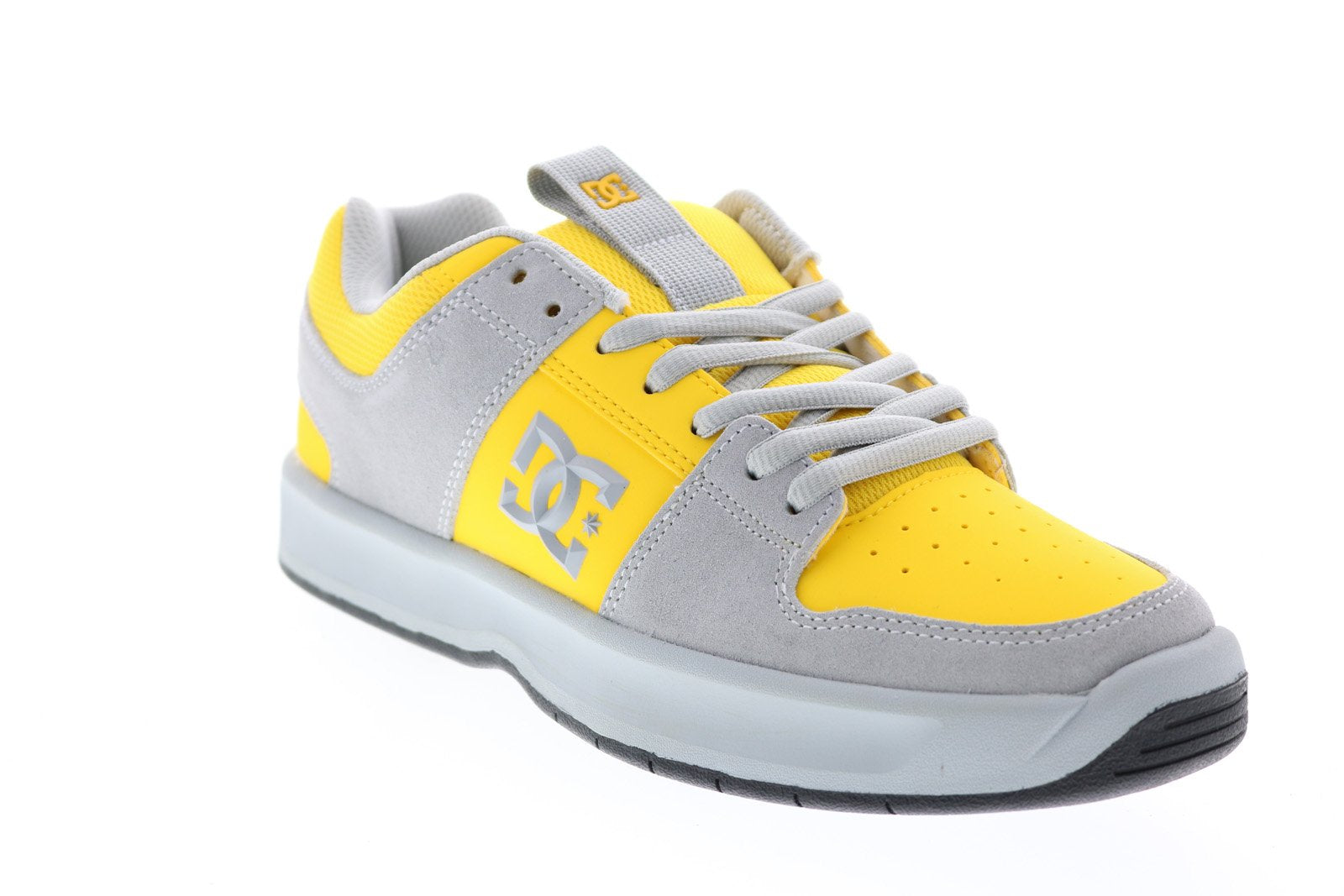 DC Lynx Zero ADYS100615-GY1 Mens Yellow Suede Skate Inspired Sneakers -  Ruze Shoes