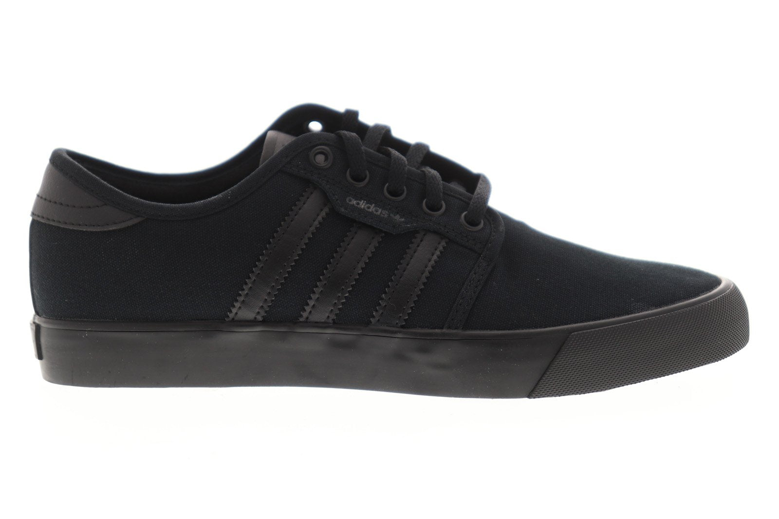 Børnehave Betinget chef Adidas Seeley AQ8531 Mens Black Canvas Casual Low Top Lifestyle Sneake -  Ruze Shoes