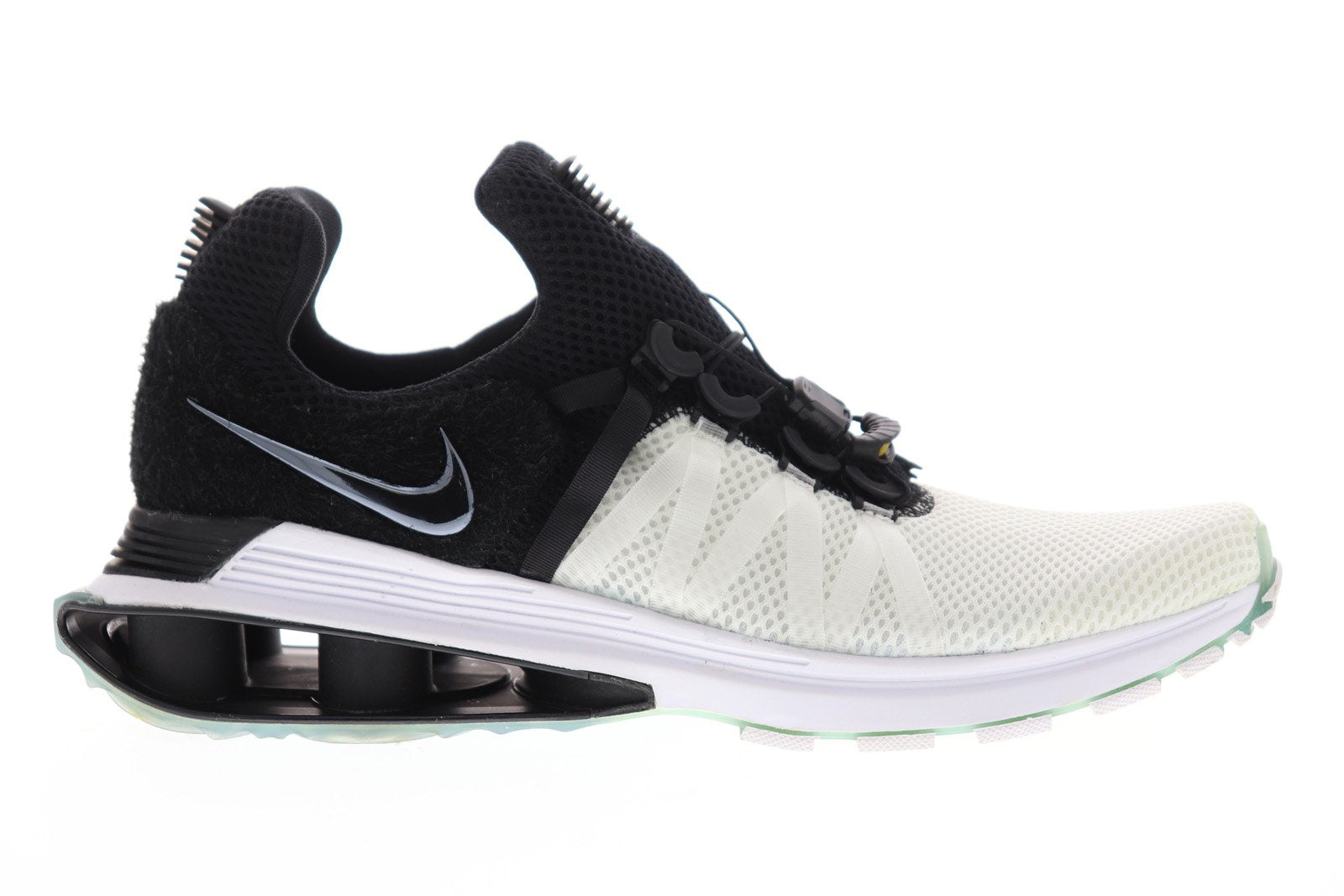 Nike Shox Mens White Mesh Mid Top Athletic Gym - Ruze Shoes