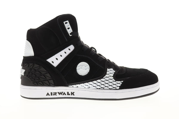 Airwalk Prototype 600 AW00226-002 Mens Black Suede Surf Skate Sneakers -  Ruze Shoes