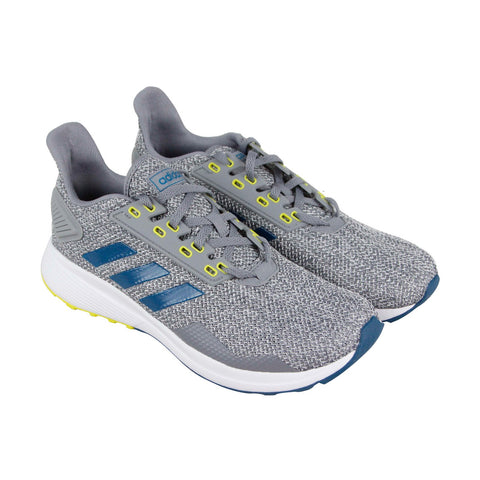 Adidas Duramo BB6920 Mens Gray Lace Up Athletic Running Shoes - Ruze Shoes