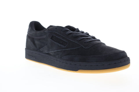 Reebok Club C 85 TG BD1885 Mens Black Suede Casual Lifestyle Sneakers -  Ruze Shoes