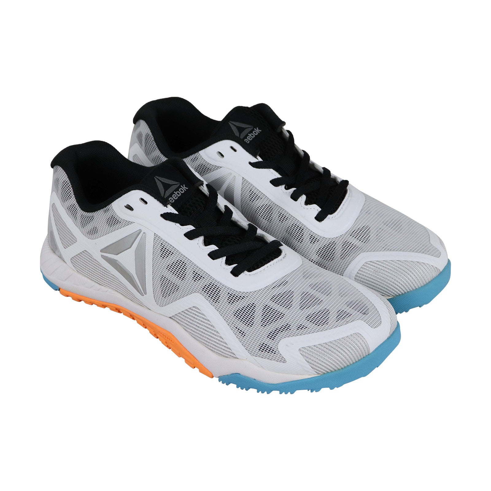 Reebok Workout TR Mens White Low Top Athletic Cross Traini - Ruze Shoes