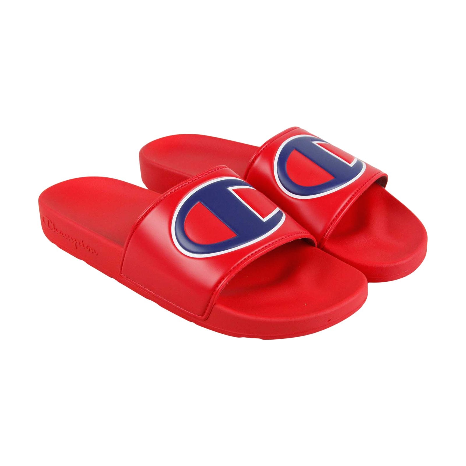 red champion flip flops