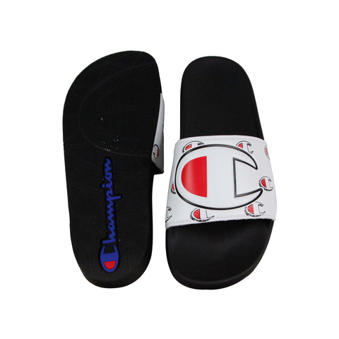 Champion Ipo Repeat C CM100335M Mens White Slip On Slides Sandals Shoe ...