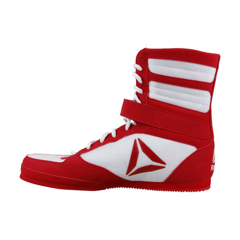 Reebok Boxing Boot- Buck CN4739 Mens Red Canvas Lace Athletic - Ruze Shoes