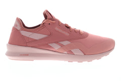 Reebok Classic Nylon SP Womens Pink Suede Lifestyle Sneakers Sh - Shoes