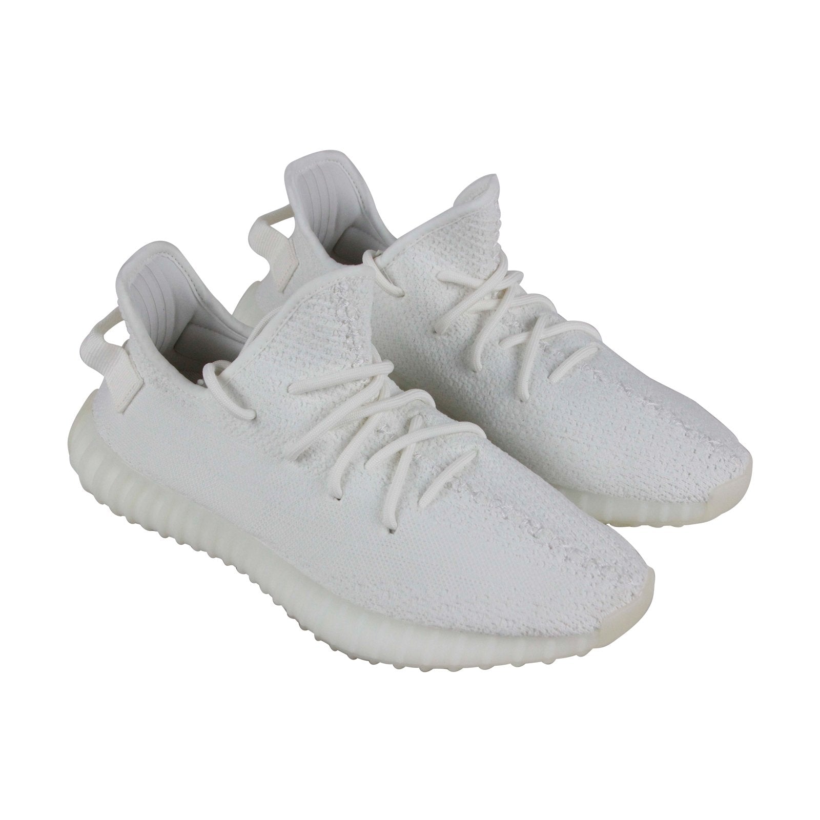 Adidas Yeezy Boost 350 V2 CP9366 Mens White Canvas Lifestyle Sneakers ...