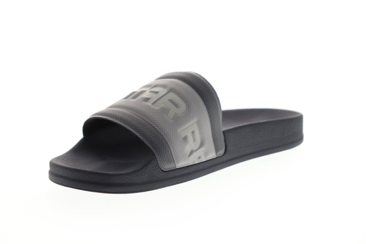 G-Star Raw Cart Slide III Mens Gray Slip On Slides Sandals Shoes - Ruze ...