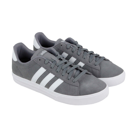 salario capitán Morgue Adidas Daily 2.0 DB0156 Mens Gray Suede Lace Up Lifestyle Sneakers Sho -  Ruze Shoes