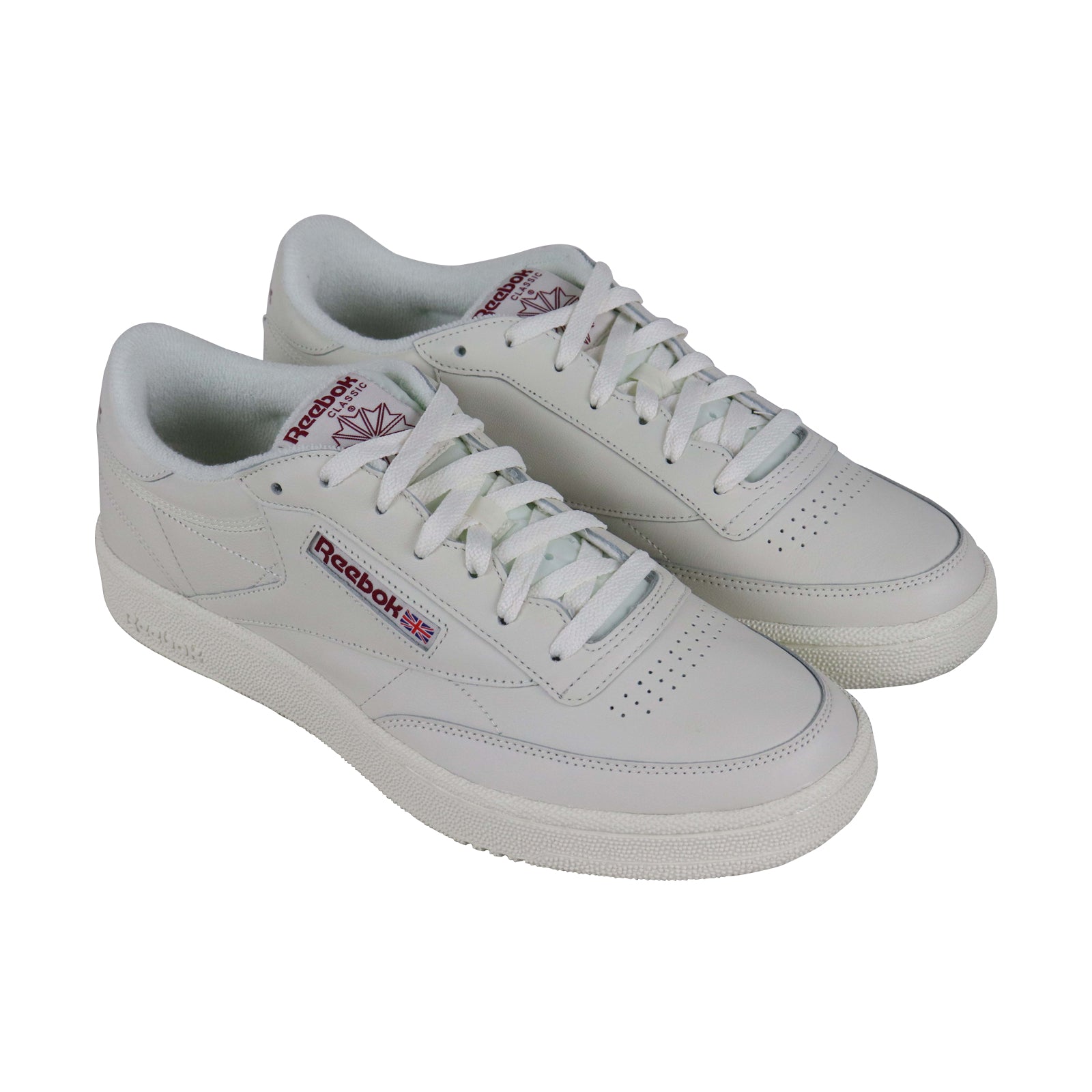 Reebok Club C 85 DV3895 Mens White Leather Lifestyle Sneakers S - Ruze Shoes
