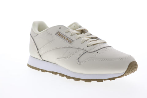 Reebok Classic Leather DV7103 Womens Beige Tan Low Lifestyle Sneak - Ruze Shoes