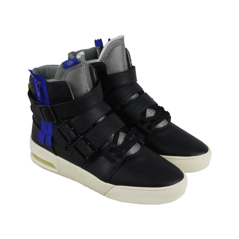 Radii Straight Jacket Plus FM1099 Mens Black Leather Lifestyle Sneaker -  Ruze Shoes