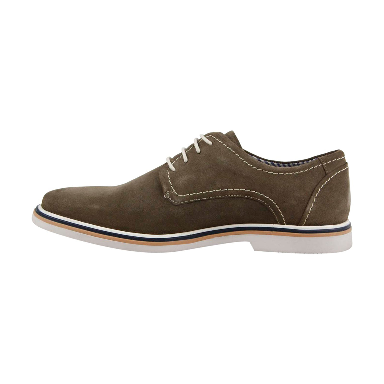 Steve Madden Frick Mens Brown Suede Lace Up Plain Toe Oxfords Shoes ...