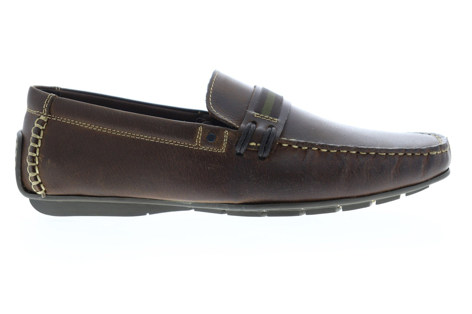 Steve Madden Grab Mens Brown Leather 