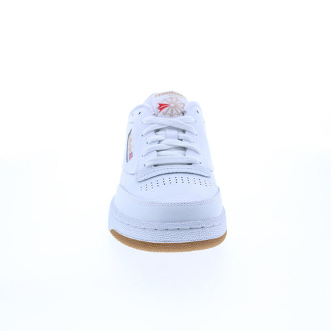 auteur segment verkopen Reebok Club C 85 GY7147 Mens White Leather Lace Up Lifestyle Sneakers -  Ruze Shoes