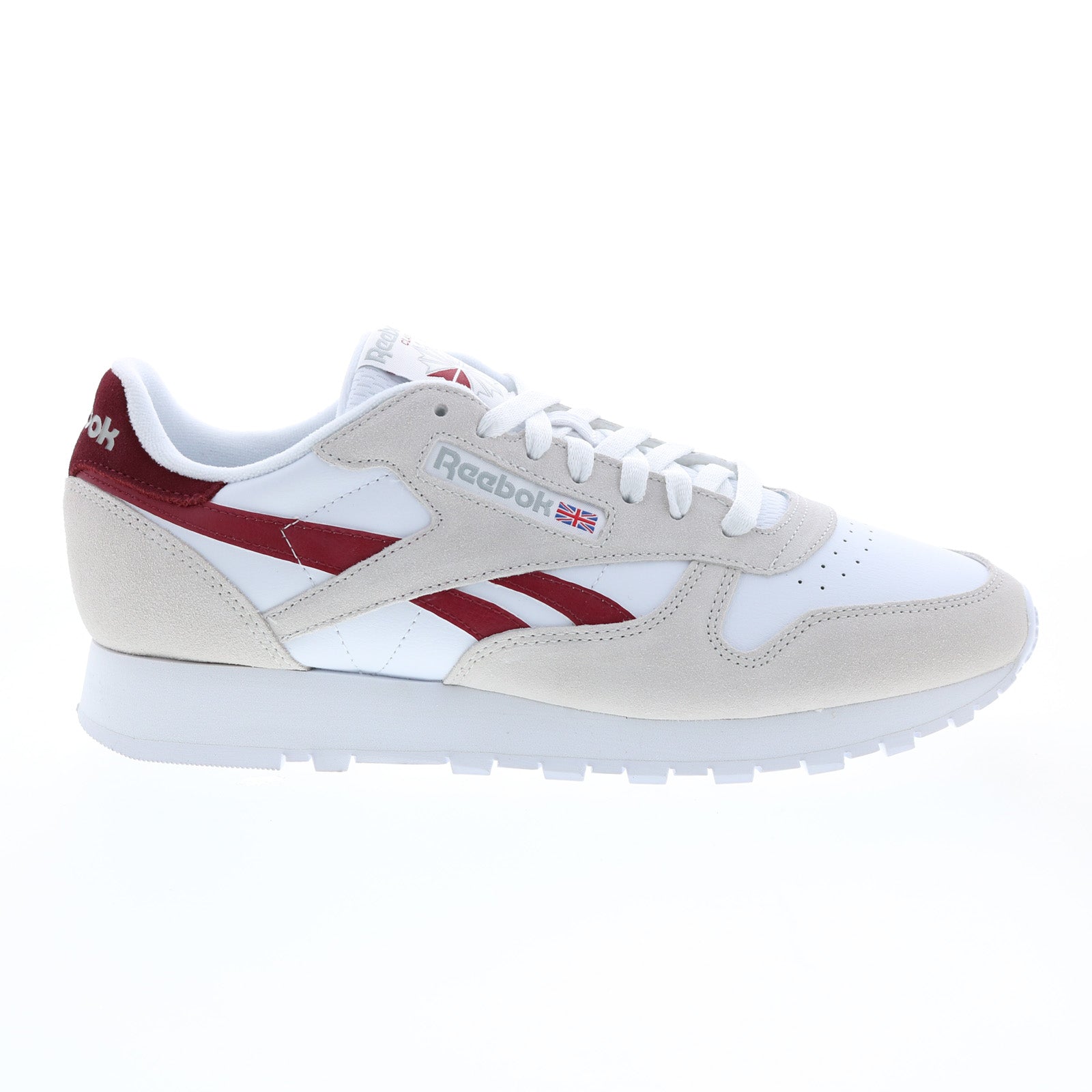 Reebok Classic Leather Mens White Suede Lifestyle Shoe - Ruze