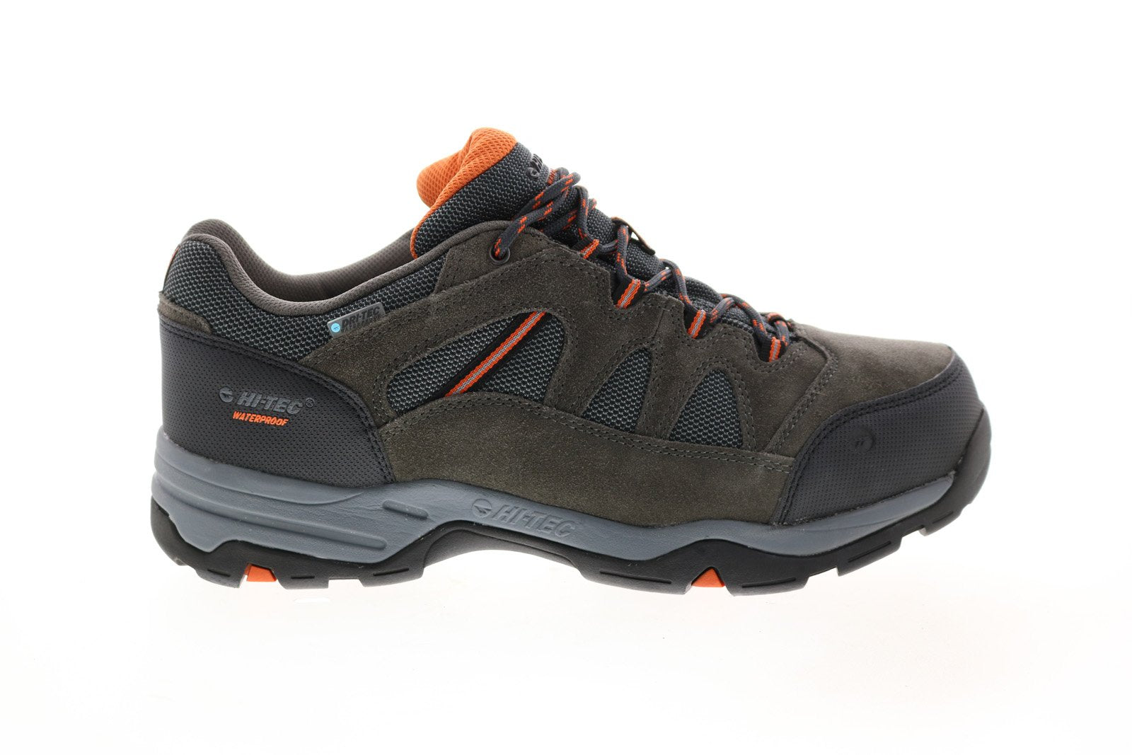 Hi-Tec Bandera Ii Low Wp 52155W Mens Gray Wide Suede Athletic Hiking S ...