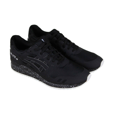 Asics Gel Lyte III Ns HN7Z0-9090 Black Canvas Sneakers - Ruze Shoes