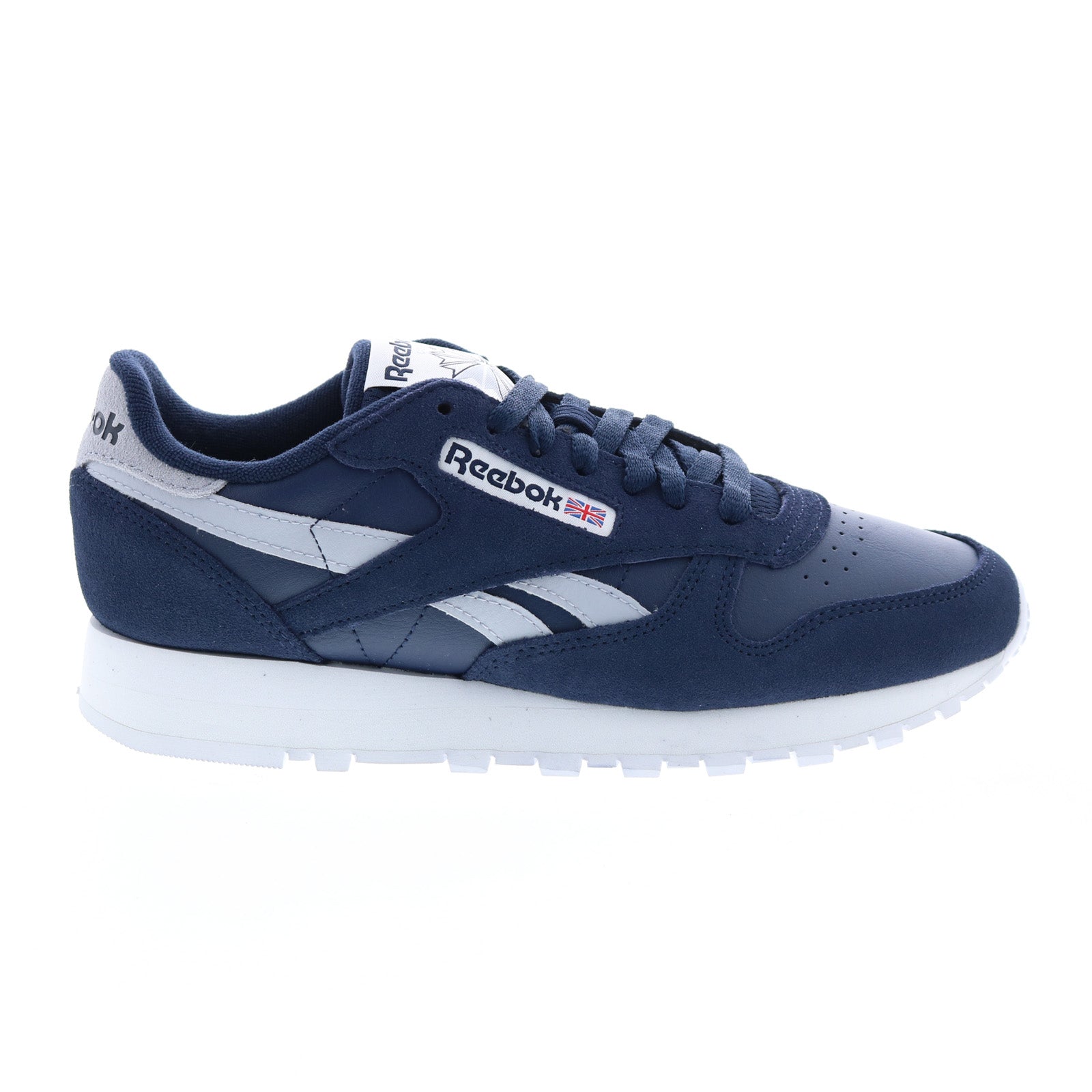 Classic Mens Blue Suede Lifestyle Sneakers Shoes - Ruze Shoes