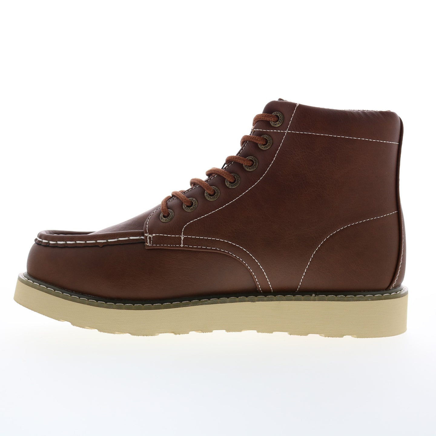 Lugz Cypress Mens Brown Lace Up Casual Dress Boots - Ruze Shoes