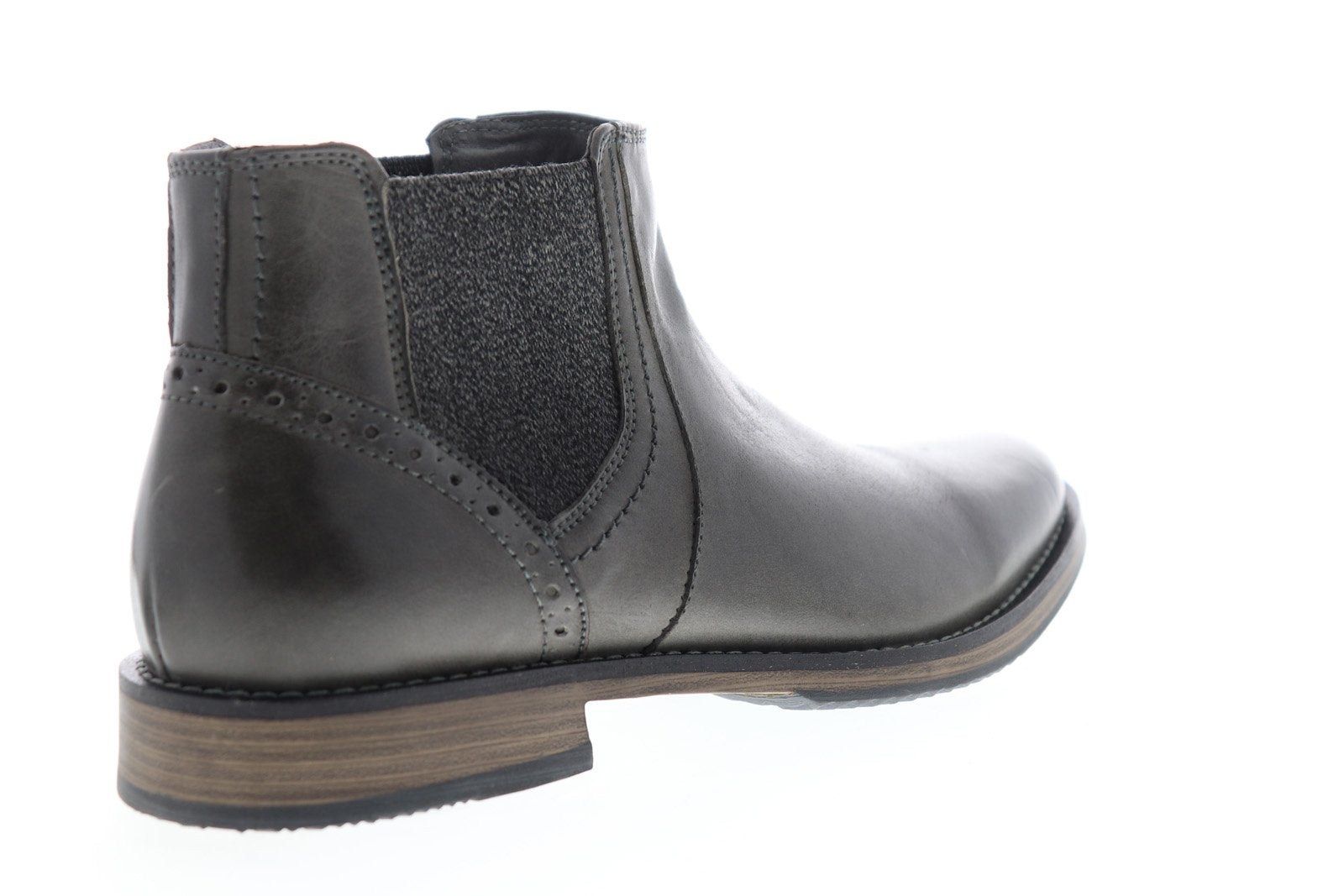 steve madden quahog leather chelsea boot