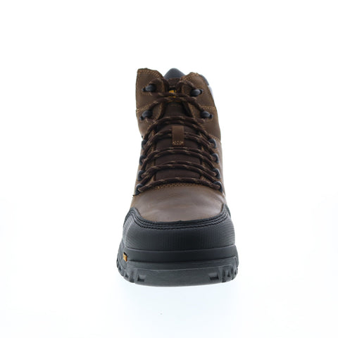 Caterpillar Resorption CT WP P90977 Mens Brown Wide Leather Work Boots ...