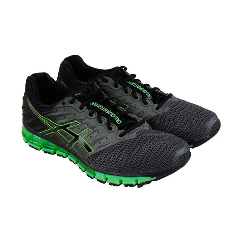Asics Gel Quantum 180 2 T6G2N-9790 Mens Black Canvas Athletic Running - Shoes