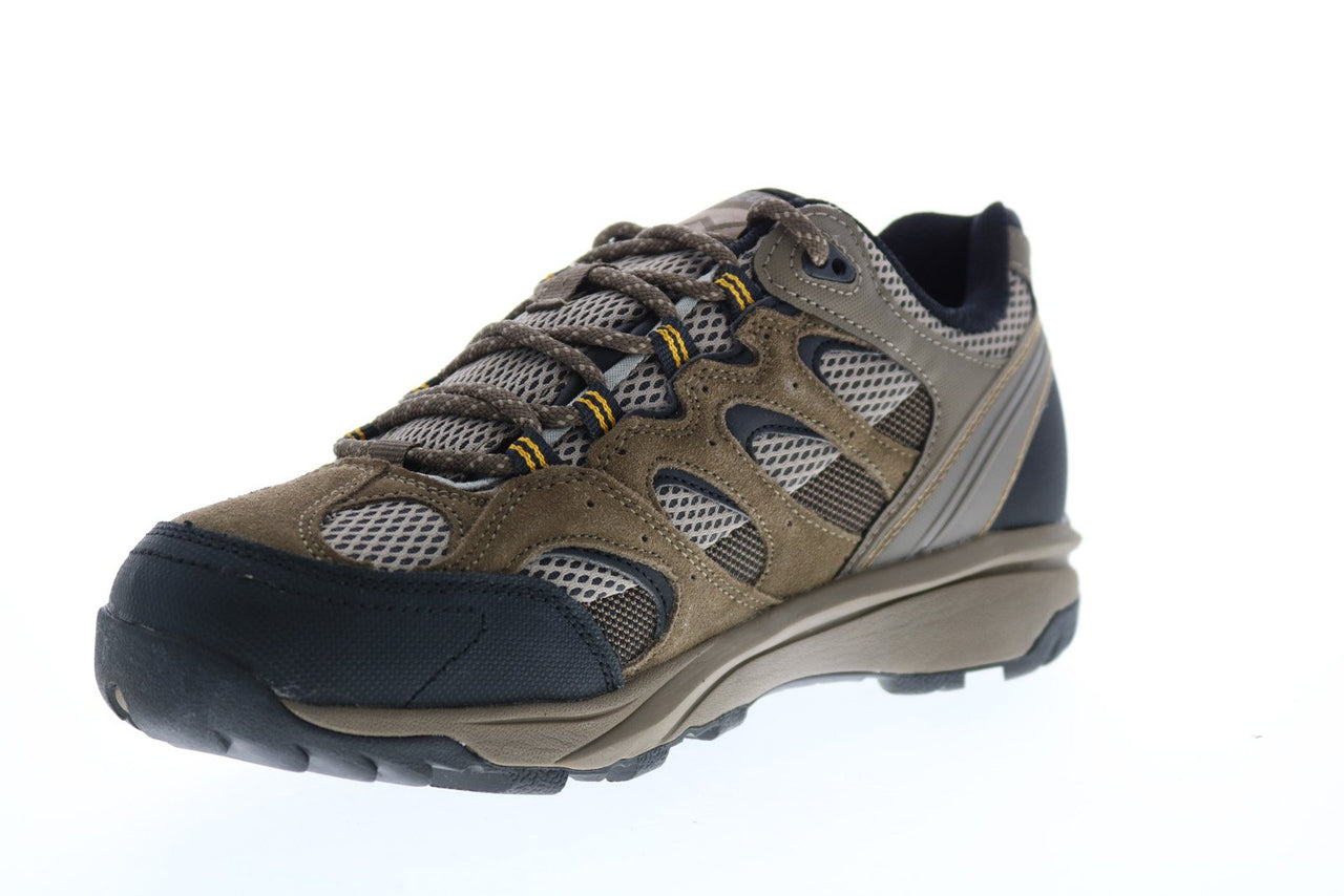 Hi-Tec Trail Blazer TRAILBLZMD Mens Brown Suede Athletic Hiking Shoes ...