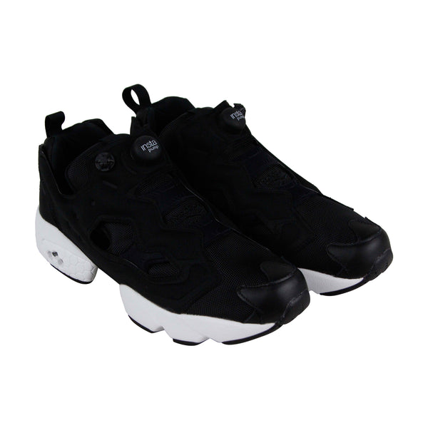 Reebok Instapump Fury OG V65750 Mens Black Slip on Sneakers - Ruze Shoes