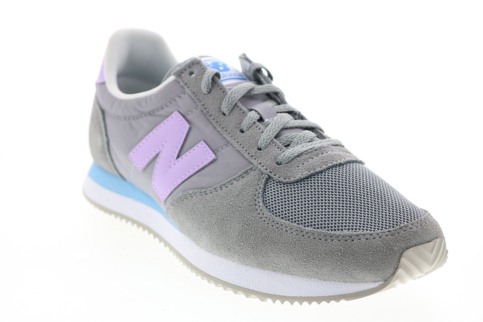 New Balance 220 Womens Gray Wide Suede Lifestyle Sneakers Shoes 9 - Ruze Shoes