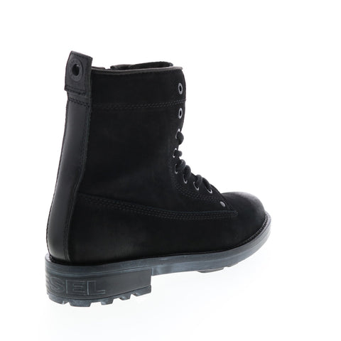 handel Luxe Vlekkeloos Diesel D-Throuper DBB ZC W Womens Black Leather Casual Dress Boots - Ruze  Shoes