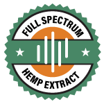 Full Spectrum Hemp Extract Icon in Bailey's CBD Soft Chews