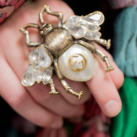 gucci beetle ring