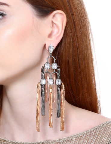 Enchanted Tassel Shoulder Grazers by Outhouse Jewellery